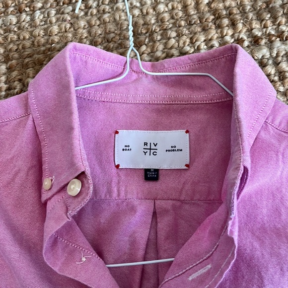 Roscoe Village yacht club, oxford button-down size medium - Picture 2 of 2